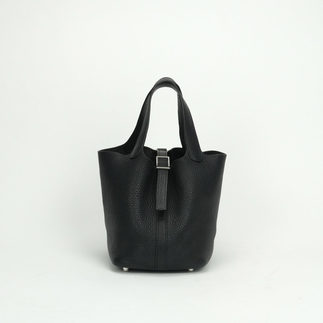 エルメス HERMES ピコタンPM ピコタン PM ピコタン18 バッグ トートバッグ トリヨンクレマンス ノワール Noir ブラック Black 黒 エルメス HERMES ピコタンPM ピコタン PM ピコタン18 バッグ トート