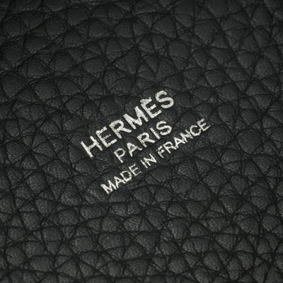 エルメス HERMES ピコタンPM ピコタン PM ピコタン18 バッグ トートバッグ トリヨンクレマンス ノワール　noir ブラック Black 黒 シルバー金具 ハンドバッグ