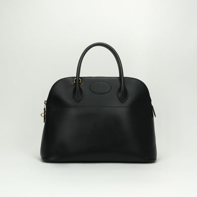 HERMES HERMES Bolide 35 Bolide 35 Bag, Tote Bag, Box Calf, Noir, Black, Gold Fittings Bolide 37