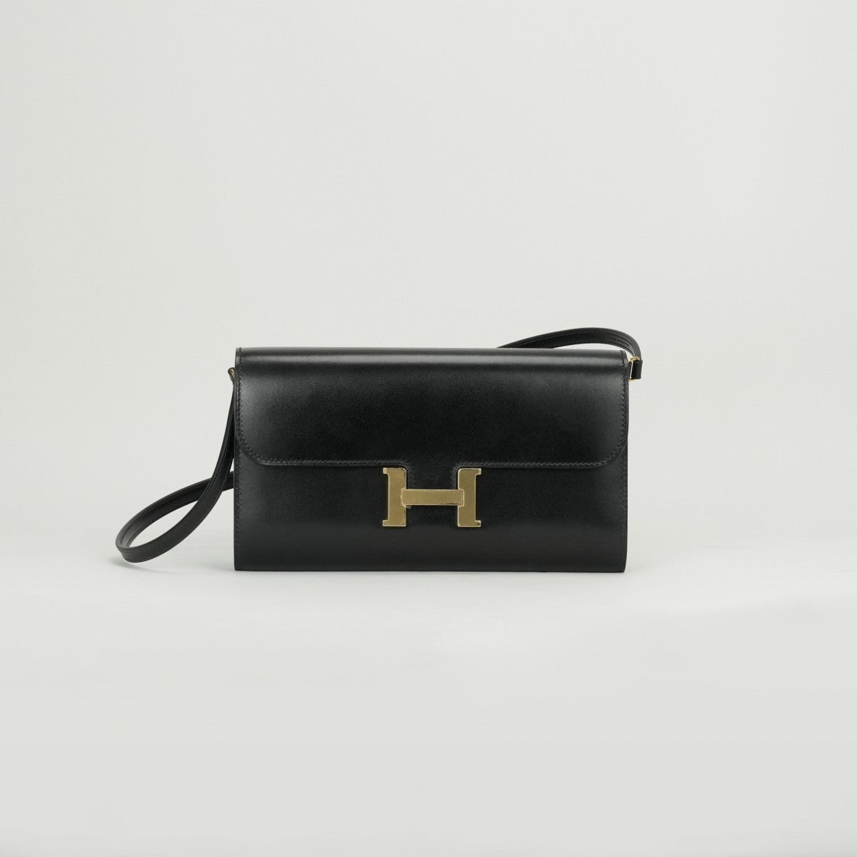 エルメス HERMES コンスタンストゥーゴー コンスタンス トゥーゴー 財布 長財布 ロングウォレット ボックスカーフ ノワール noir ブラック black 黒 ゴールド金具 コンスタンスロング　ボックスカーフ　ブラック