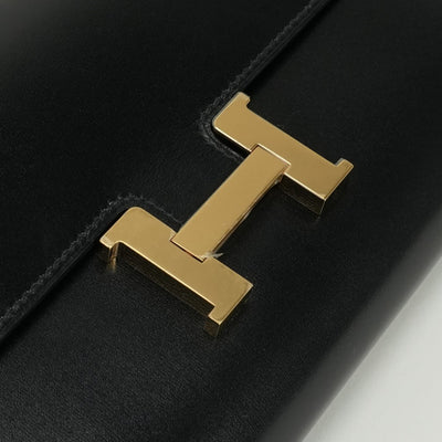 エルメス HERMES コンスタンストゥーゴー コンスタンス トゥーゴー 財布 長財布 ロングウォレット ボックスカーフ ノワール noir ブラック black 黒 ゴールド金具 コンスタンスロング　ボックスカーフ　ブラック