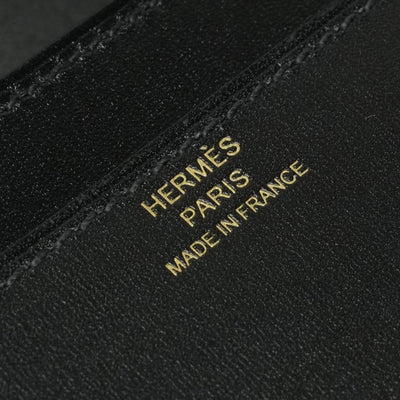 エルメス HERMES コンスタンストゥーゴー コンスタンス トゥーゴー 財布 長財布 ロングウォレット ボックスカーフ ノワール noir ブラック black 黒 ゴールド金具 コンスタンスロング　ボックスカーフ　ブラック