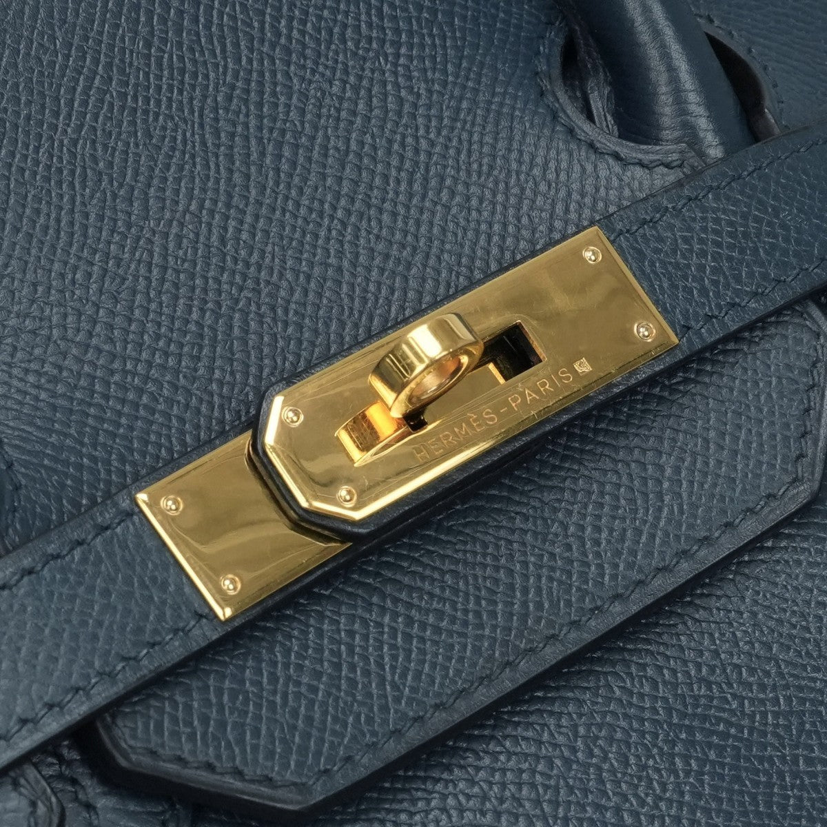 HERMES HERMES Birkin 35 Birkin 35 Bag Tote Bag Epson Navy Navy Navy Navy Navy Gold Hardware Vaugh Epson