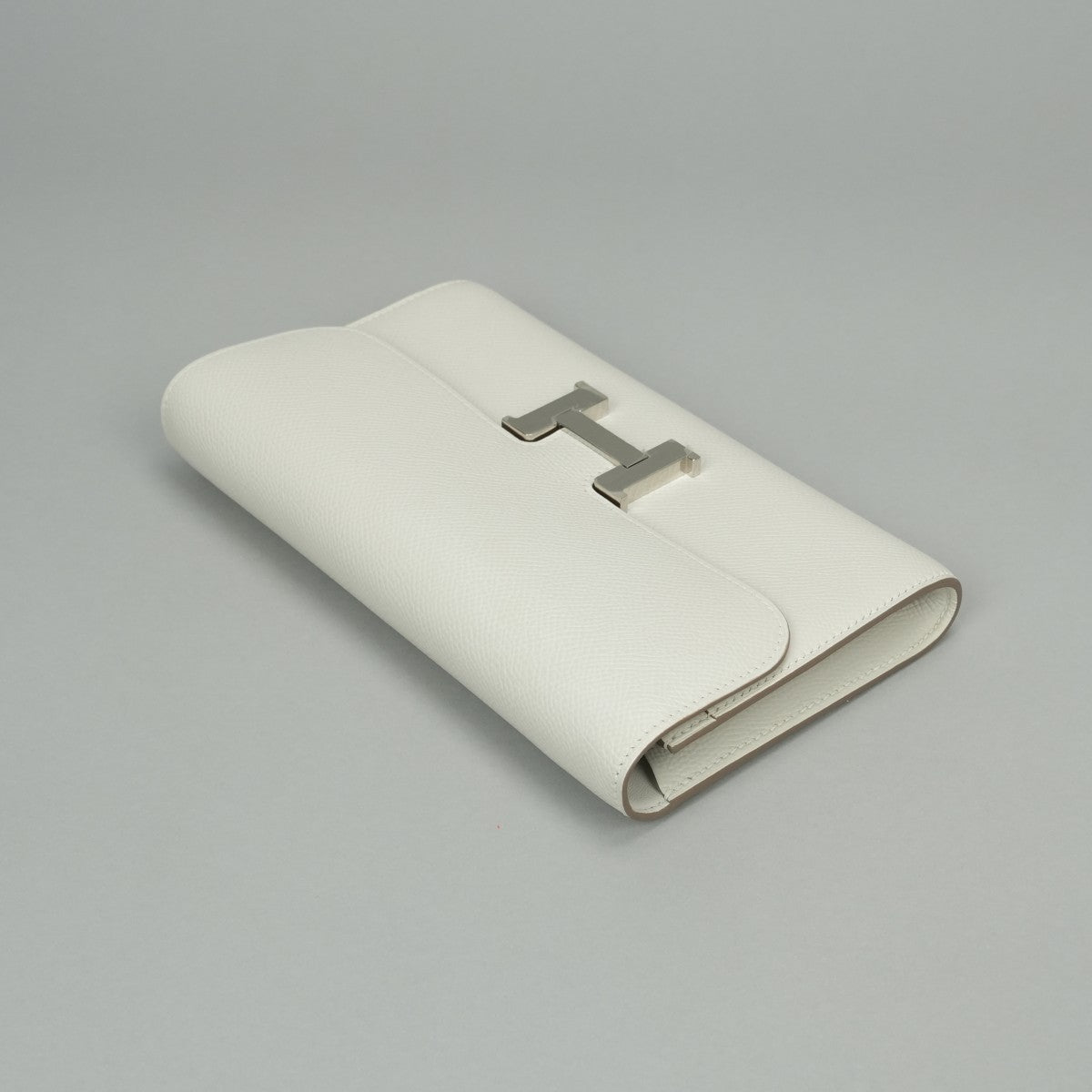 エルメス HERMES コンスタンストゥーゴー コンスタンス トゥーゴー 財布 長財布 ロングウォレット エプソン クレ Craie ベージュ beige シルバー金具 ヴォーエプソン　コンスタンス　ナタ