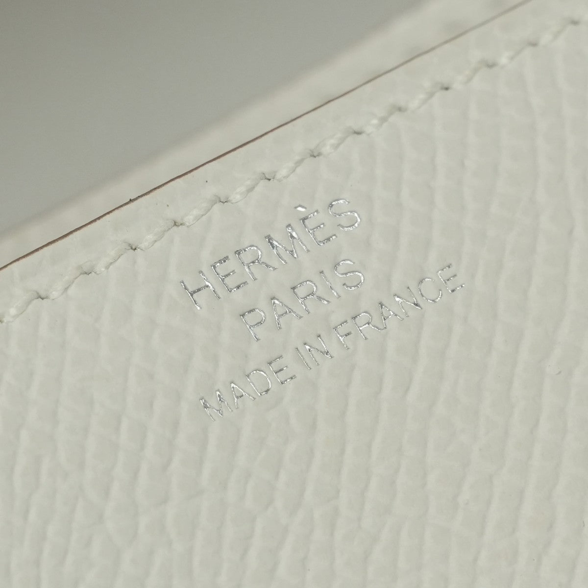 エルメス HERMES コンスタンストゥーゴー コンスタンス トゥーゴー 財布 長財布 ロングウォレット エプソン クレ Craie ベージュ beige シルバー金具 ヴォーエプソン　コンスタンス　ナタ