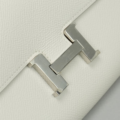 エルメス HERMES コンスタンストゥーゴー コンスタンス トゥーゴー 財布 長財布 ロングウォレット エプソン クレ Craie ベージュ beige シルバー金具 ヴォーエプソン　コンスタンス　ナタ
