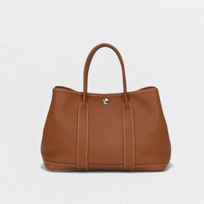 エルメス HERMES ガーデンパーティTPM ガーデンパーティ TPM ガーデンパーティ30 ガーデンパーティー バッグ トートバッグ ネゴンダ ゴールド Gold ブラウン Brown 茶 シルバー金具 ハンドバッグ