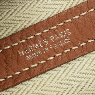 エルメス HERMES ガーデンパーティTPM ガーデンパーティ TPM ガーデンパーティ30 ガーデンパーティー バッグ トートバッグ ネゴンダ ゴールド Gold ブラウン Brown 茶 シルバー金具 ハンドバッグ