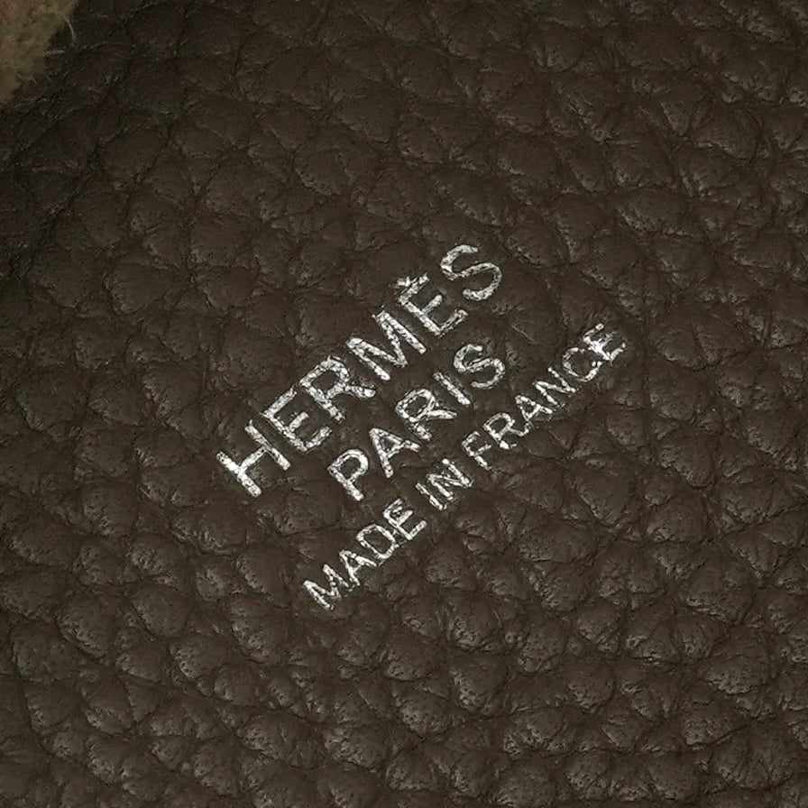 エルメス HERMES ピコタンロックPM ピコタンロック PM ピコタンPM ピコタンロック18 バッグ トートバッグ トリヨンクレマンス エトゥープ Etoupe グレー Gray シルバー金具 ハンドバッグ