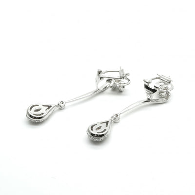 REPOSSI REPOSSI Earrings 750WG Silver White Gold Diamond