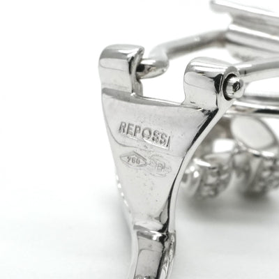 REPOSSI REPOSSI Earrings 750WG Silver White Gold Diamond