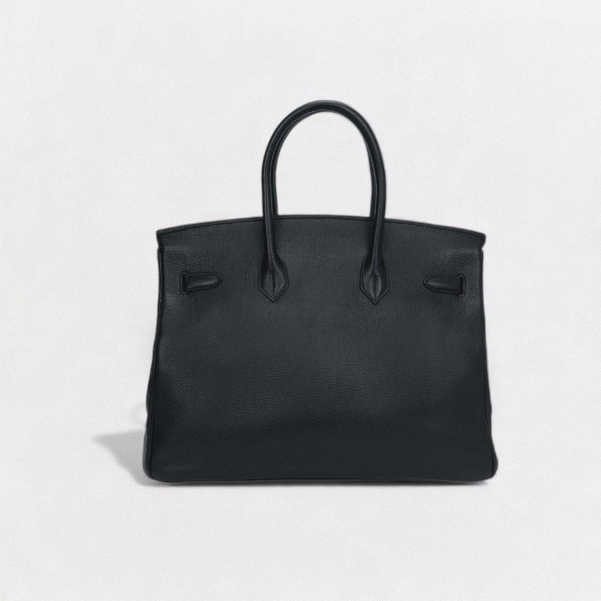 HERMES 헤르메스 Birkin 35 Birkin 35 백 토트백 토고 느와르 블랙 블랙 골드 하드웨어 핸드백