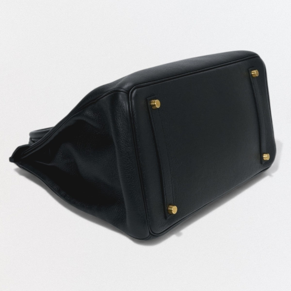 HERMES 헤르메스 Birkin 35 Birkin 35 백 토트백 토고 느와르 블랙 블랙 골드 하드웨어 핸드백