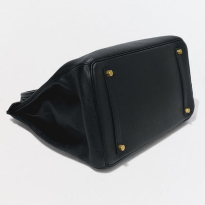 HERMES 헤르메스 Birkin 35 Birkin 35 백 토트백 토고 느와르 블랙 블랙 골드 하드웨어 핸드백