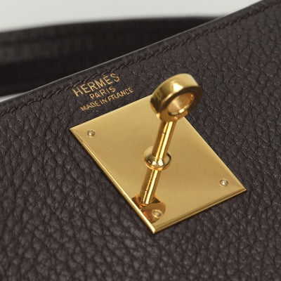 HERMES HERMES Kelly 28 Kelly 28 Bag Tote Bag Togo Havana Havane Brown Brown Gold Fittings