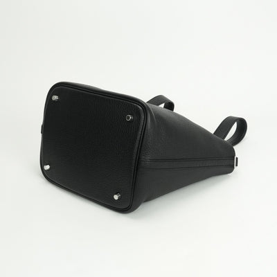 エルメス HERMES ピコタンロックMM ピコタンロック MM ピコタンロック22 バッグ トートバッグ トリヨンクレマンス ノワール noir ブラック Black 黒 シルバー金具