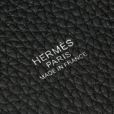 エルメス HERMES ピコタンロックMM ピコタンロック MM ピコタンロック22 バッグ トートバッグ トリヨンクレマンス ノワール noir ブラック Black 黒 シルバー金具