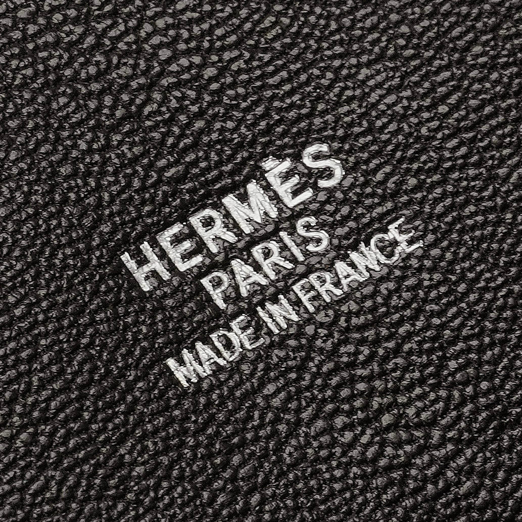 エルメス HERMES プリュムドッグ38 プリュムドッグ 38 バッグ ビジネスバッグ ブリーフケース ボックスカーフ ブラウン brown 茶 シルバー金具
