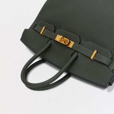 エルメス HERMES バーキン25 バーキン 25 バッグ トートバッグ トゴ ヴェールマキ Vertmaquis ダークグリーン Green 緑 ゴールド金具 ハンドバッグ