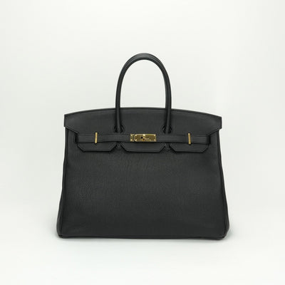 HERMES HERMES Birkin 35 Birkin 35 Tote bag Togo noir noir black black gold hardware