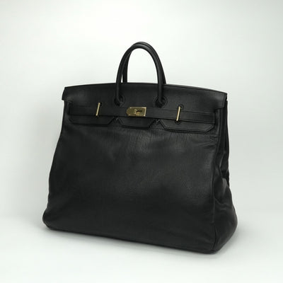 エルメス HERMES オータクロア50 オータクロア 50 バッグ トートバッグ アルデンヌ ノワール Noir ブラック Black 黒 ゴールド金具 ハンドバッグ