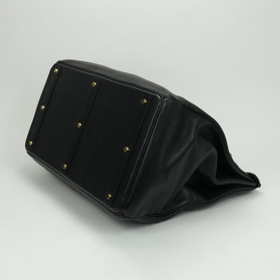 エルメス HERMES オータクロア50 オータクロア 50 バッグ トートバッグ アルデンヌ ノワール Noir ブラック Black 黒 ゴールド金具 ハンドバッグ