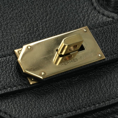 エルメス HERMES オータクロア50 オータクロア 50 バッグ トートバッグ アルデンヌ ノワール Noir ブラック Black 黒 ゴールド金具 ハンドバッグ