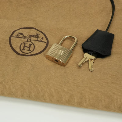 エルメス HERMES オータクロア50 オータクロア 50 バッグ トートバッグ アルデンヌ ノワール Noir ブラック Black 黒 ゴールド金具 ハンドバッグ