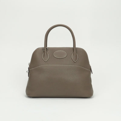 HERMES HERMES Bolide 31 Bolide 31 Bag, Tote Bag, Shoulder Bag, Torillon Clemence, Etoupe, Greige, Silver Fittings BolideTorillon 2-way bag