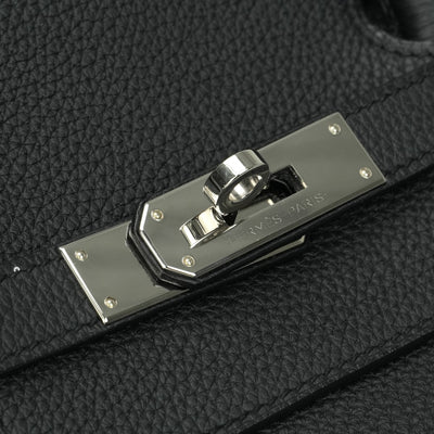 HERMES HERMES Birkin 40 Birkin 40 Tote bag togo noir noir black black silver hardware