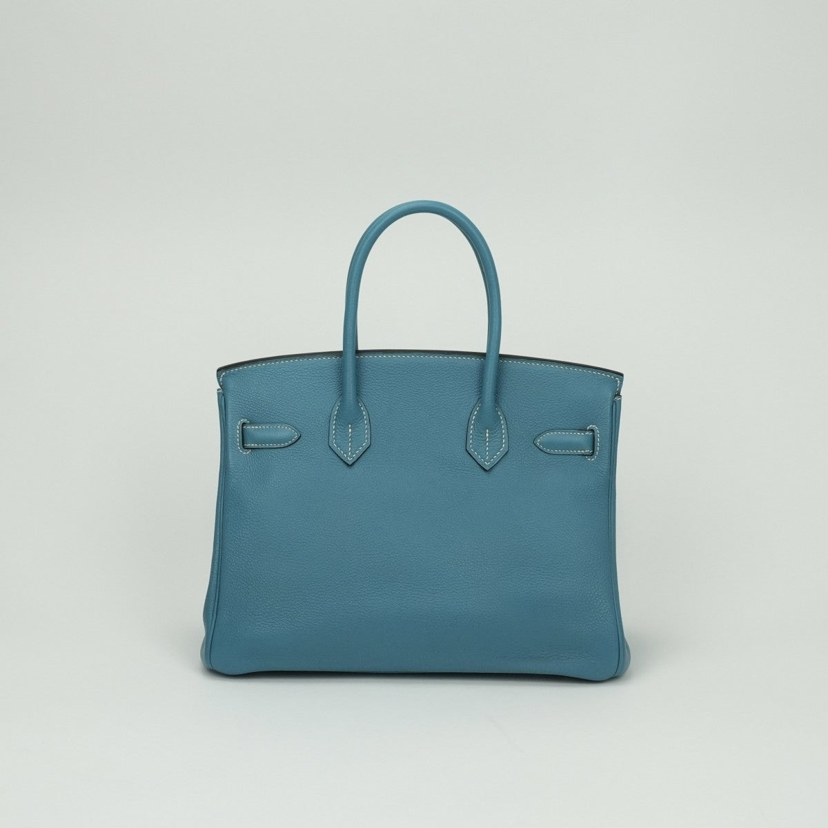 エルメス HERMES バーキン30 バーキン 30 バッグ トートバッグ トゴ ブルージーン Bluejean ブルー Blue 青 シルバー金具 ハンドバッグ