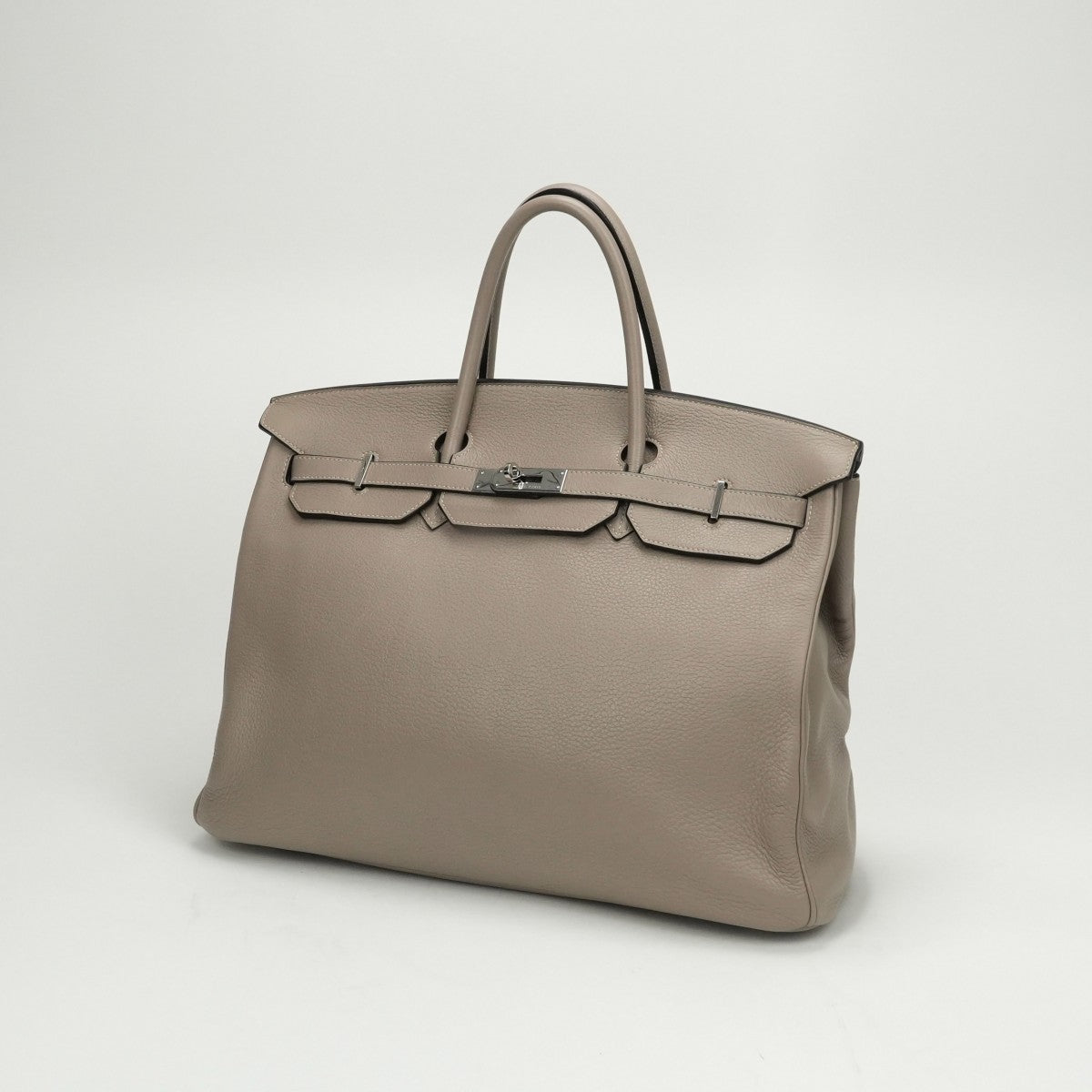 エルメス HERMES バーキン40 バーキン 40 バッグ トートバッグ トゴ トゥルティエールグレー Gristourterelle グレー シルバー金具