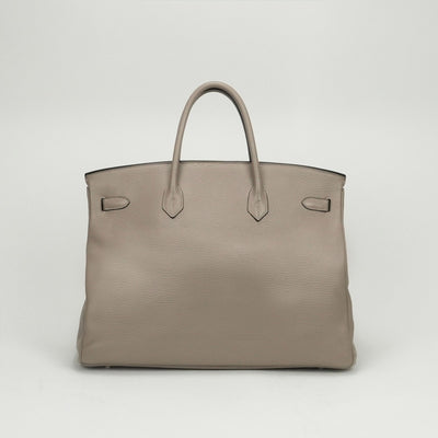 エルメス HERMES バーキン40 バーキン 40 バッグ トートバッグ トゴ トゥルティエールグレー Gristourterelle グレー シルバー金具