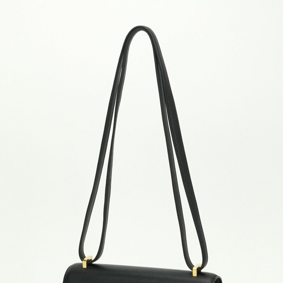HERMES HERMES Constance 3 mini 18 Constance 3 Mini 18 Constance Mini Constance 18 Bag Shoulder Bag Swift Noir Noir Black Black Gold Hardware Vo Swift Shoulder Bag H Buckle