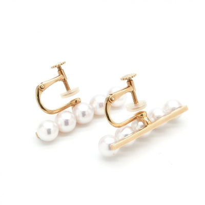 TASAKI TASAKI Balance Plus Earrings Balance Plus Earrings Earrings 750YG Yellow Gold Pearl
