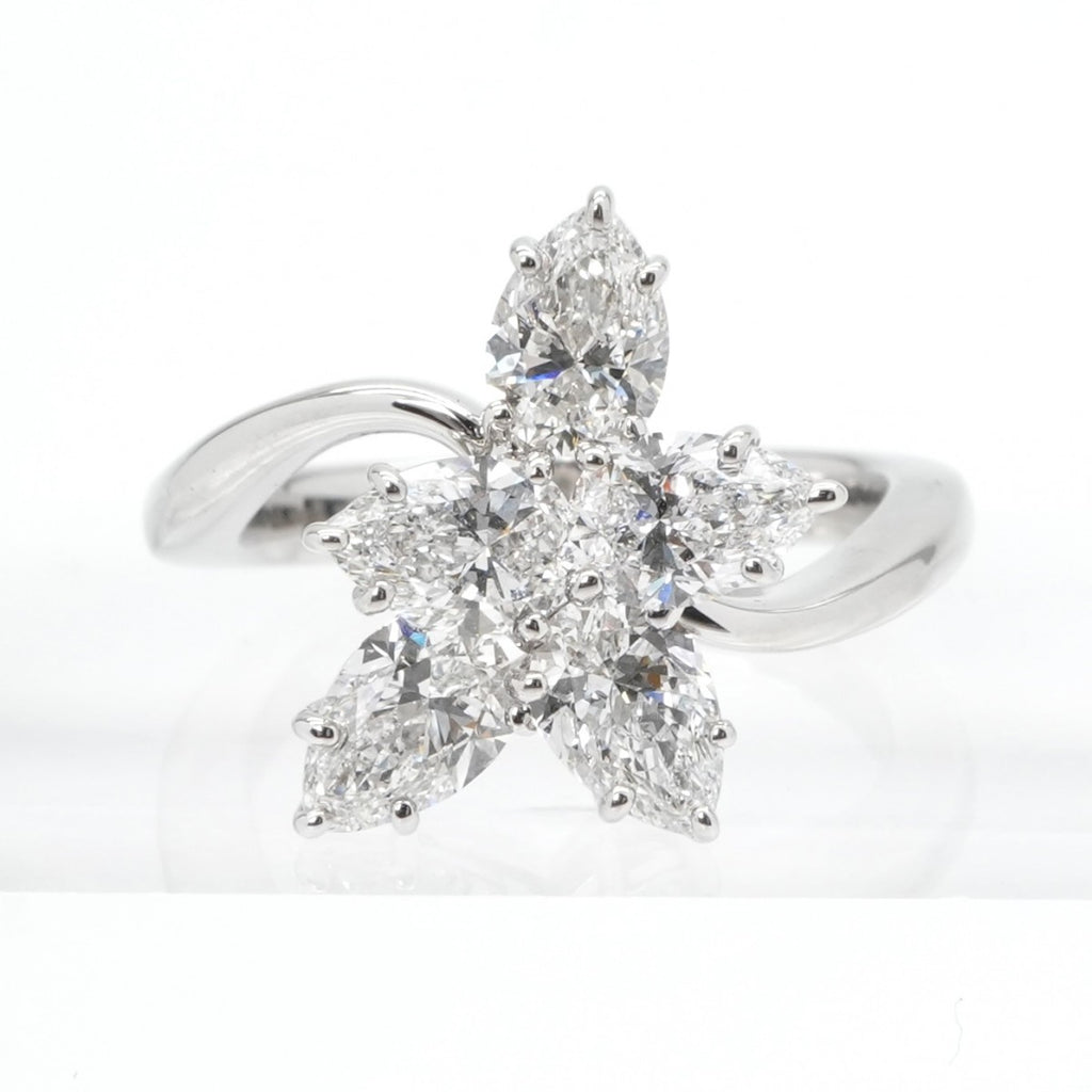ハリーウィンストン HARRY WINSTON ウィンストン・クラスター・リング 