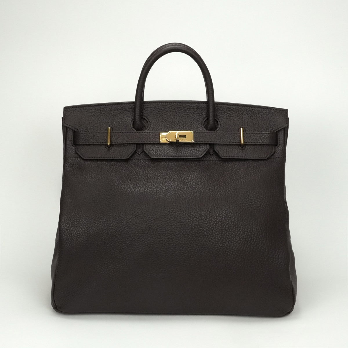 エルメス HERMES オータクロア45 オータクロア 45 バッグ トートバッグ フィヨルド ハバナ Havane ブラウン brown 茶 ゴールド金具 ハンドバッグ