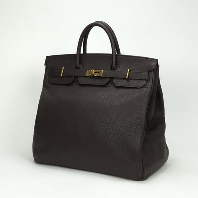 エルメス HERMES オータクロア45 オータクロア 45 バッグ トートバッグ フィヨルド ハバナ Havane ブラウン brown 茶 ゴールド金具 ハンドバッグ
