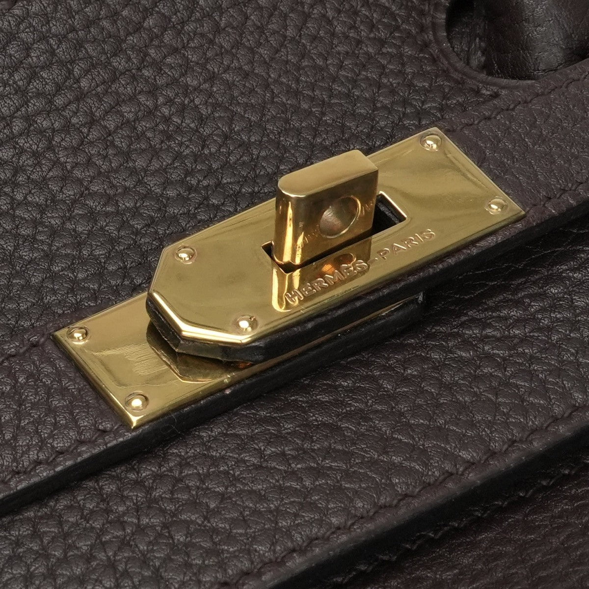 エルメス HERMES オータクロア45 オータクロア 45 バッグ トートバッグ フィヨルド ハバナ Havane ブラウン brown 茶 ゴールド金具 ハンドバッグ