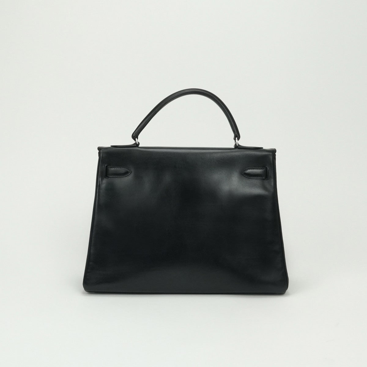 エルメス HERMES ケリー32 ケリー 32 バッグ トートバッグ ショルダーバッグ ボックスカーフ ノワール　noir ブラック Black 黒 エレクトラム金具 内縫い　シルバー金具　ゴールド金具　コンビ金具