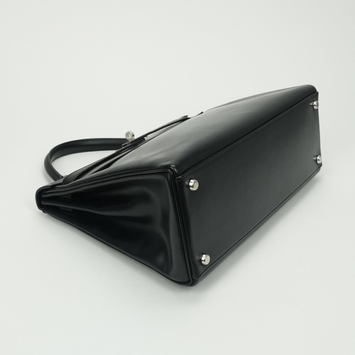 エルメス HERMES ケリー32 ケリー 32 バッグ トートバッグ ショルダーバッグ ボックスカーフ ノワール　noir ブラック Black 黒 エレクトラム金具 内縫い　シルバー金具　ゴールド金具　コンビ金具