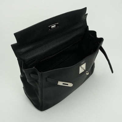 エルメス HERMES ケリー32 ケリー 32 バッグ トートバッグ ショルダーバッグ トリヨンクレマンス ノワール Noir ブラック Black 黒 シルバー金具 ハンドバッグ ショルダーバッグ V字金具