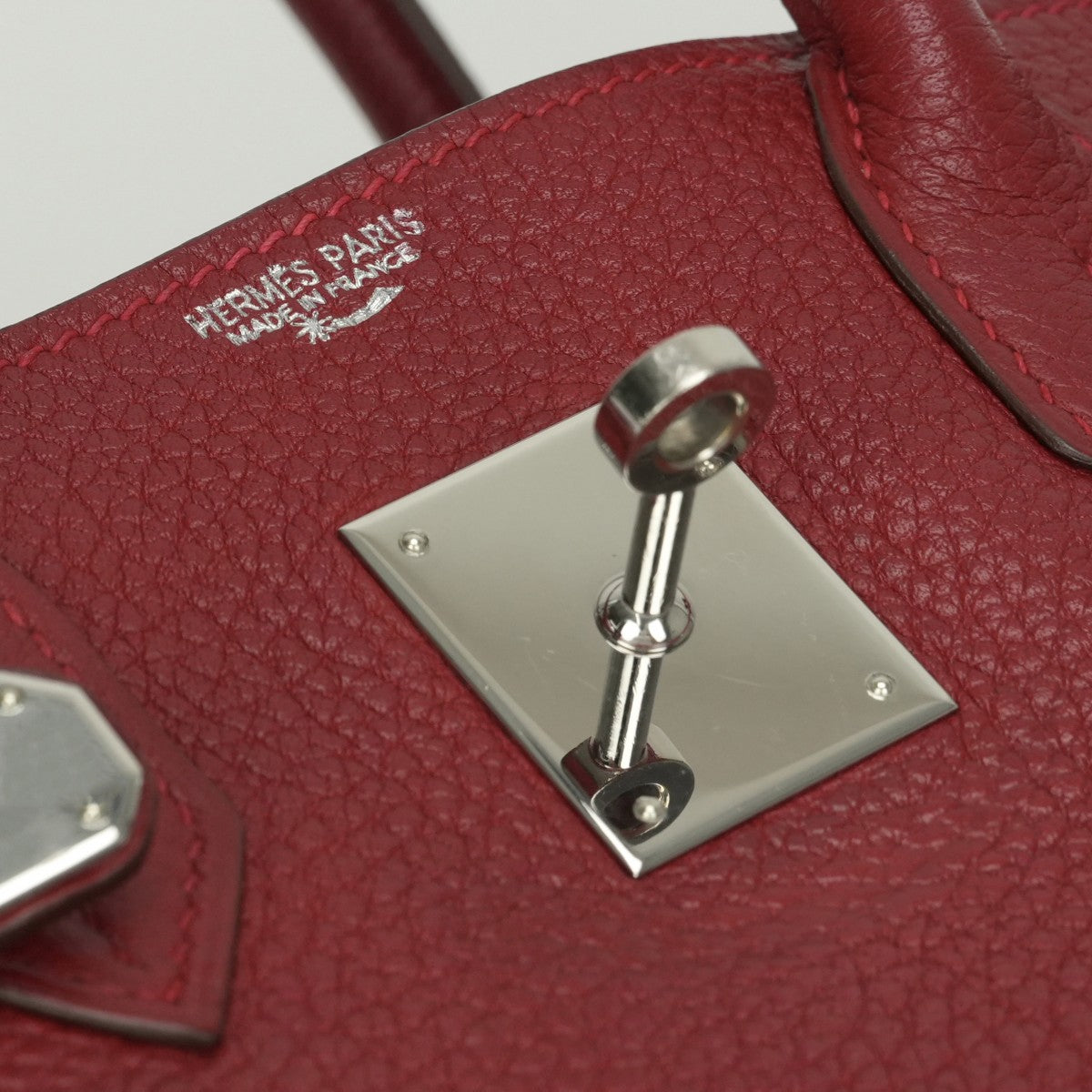 エルメス HERMES バーキン30 バーキン 30 バッグ トートバッグ トゴ ヴァーミリオン Vermilion レッド red 赤 シルバー金具