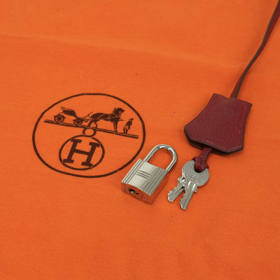 エルメス HERMES バーキン30 バーキン 30 バッグ トートバッグ トゴ ヴァーミリオン Vermilion レッド red 赤 シルバー金具