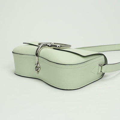 エルメス HERMES デッラカヴァッレリアエラン デッラ カヴァッレリア エラン バッグ ショルダーバッグ エプソン ヴェールフィズ Vertfizz グリーン green 緑 シルバー金具 ヴォーエプソン