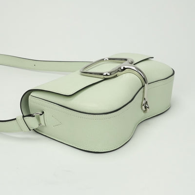 エルメス HERMES デッラカヴァッレリアエラン デッラ カヴァッレリア エラン バッグ ショルダーバッグ エプソン ヴェールフィズ Vertfizz グリーン green 緑 シルバー金具 ヴォーエプソン
