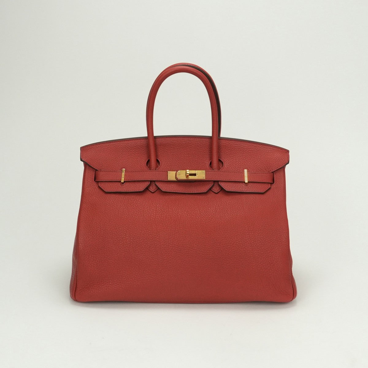 エルメス HERMES バーキン35 バーキン 35 バッグ トートバッグ トゴ ブーゲンビリア　Bougainvillea レッド Red 赤 ゴールド金具 ハンドバッグ