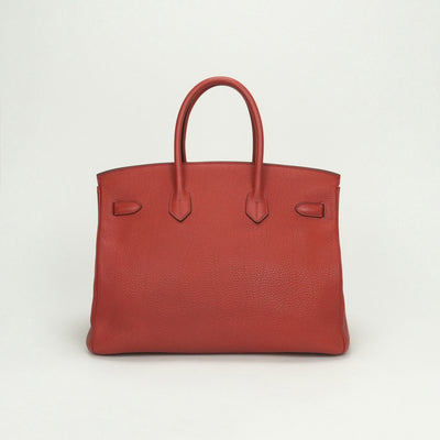 エルメス HERMES バーキン35 バーキン 35 バッグ トートバッグ トゴ ブーゲンビリア　Bougainvillea レッド Red 赤 ゴールド金具 ハンドバッグ