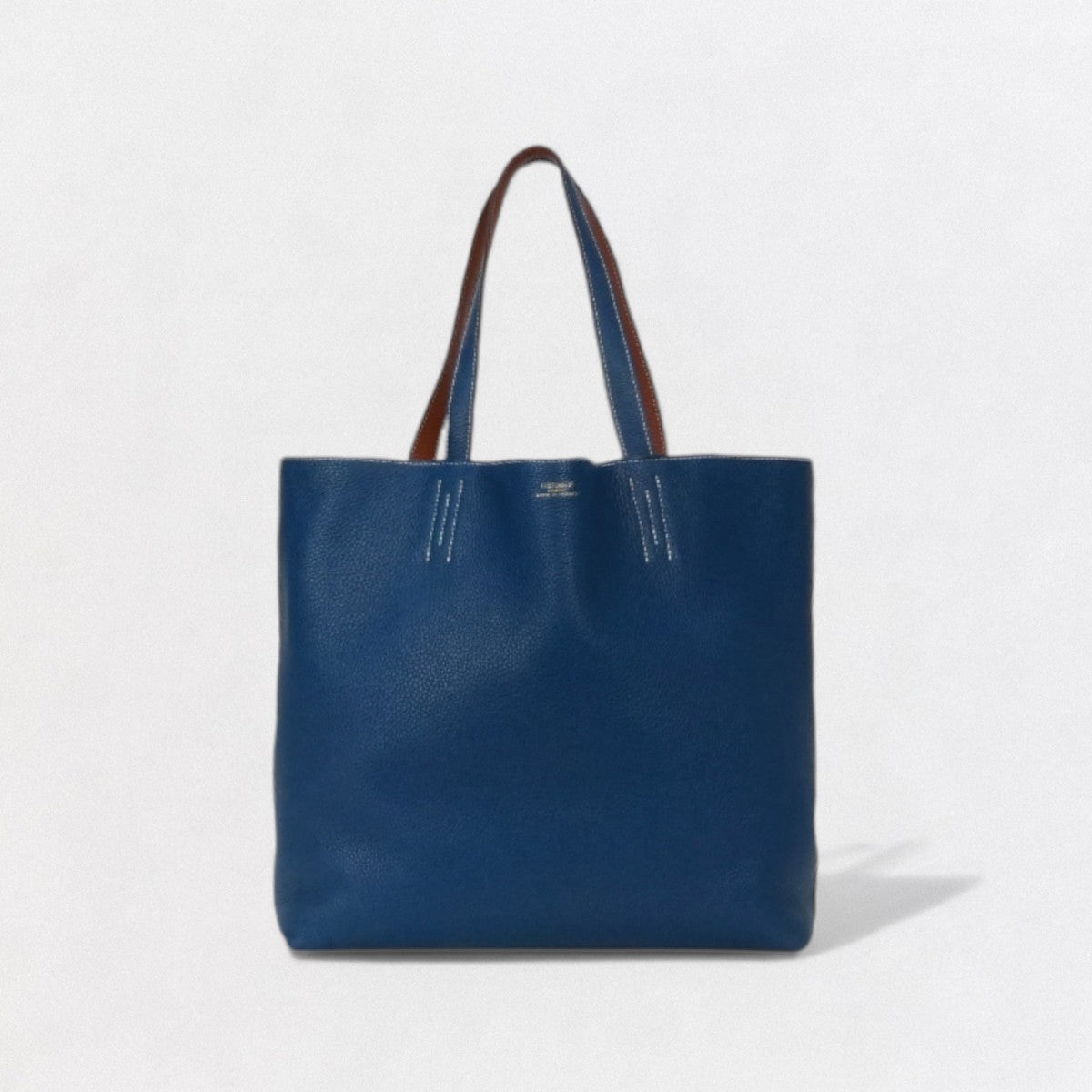 エルメス HERMES ドゥブルサンス36 ドゥブルセンス 36 ドゥブルサンス36 ドゥブルセンス45 バッグ トートバッグ トリヨンクレマンス ゴールド gold ディープブルー Deepblue ブラウン brown ブルー Blue 茶 青