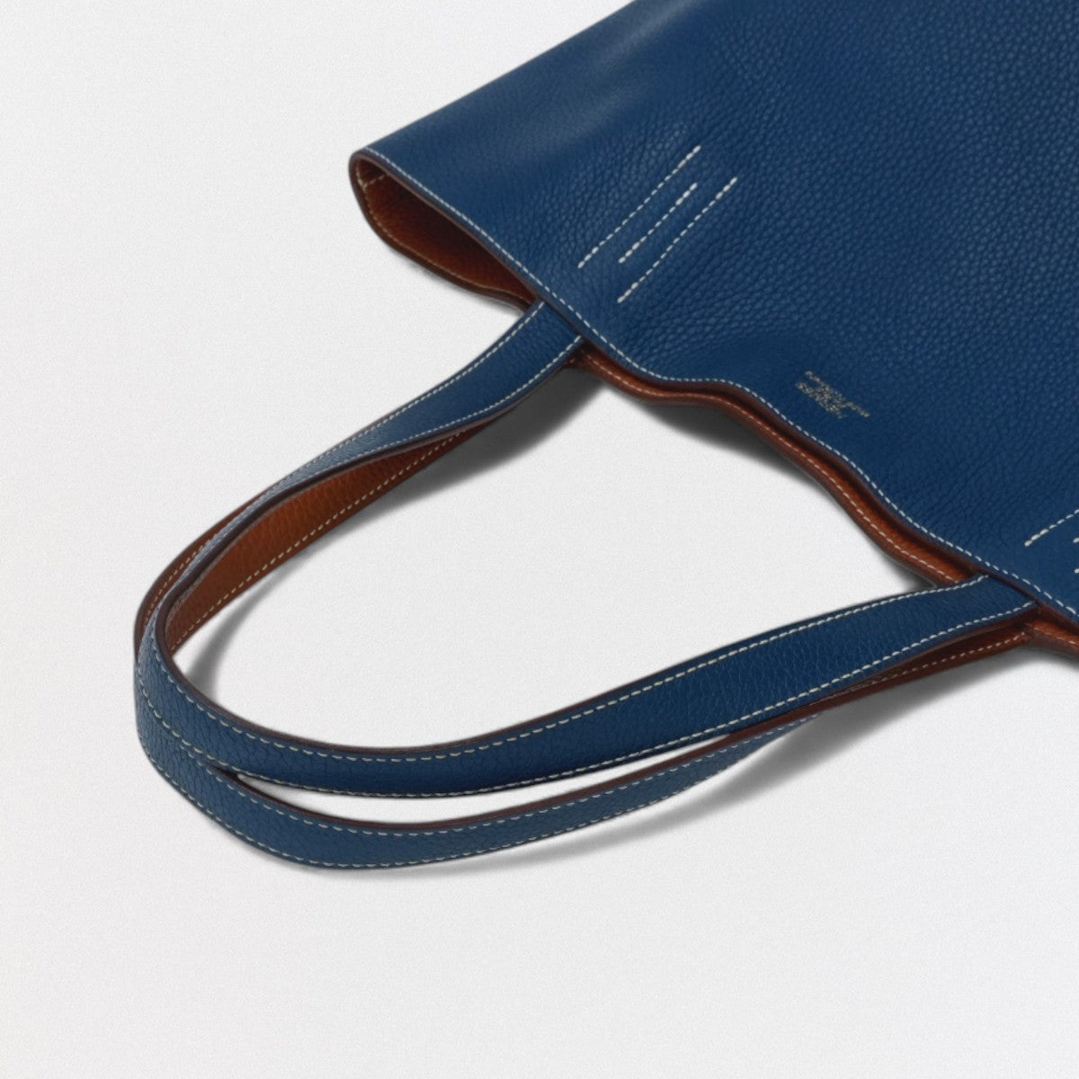 エルメス HERMES ドゥブルサンス36 ドゥブルセンス 36 ドゥブルサンス36 ドゥブルセンス45 バッグ トートバッグ トリヨンクレマンス ゴールド gold ディープブルー Deepblue ブラウン brown ブルー Blue 茶 青